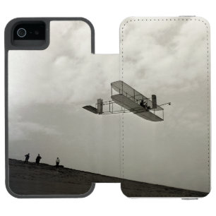 Capa Carteira Incipio Watson™ Para iPhone 5 Teste de Voo de Planador Aviação Irmãos Wright