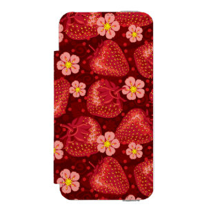 Capa Carteira Incipio Watson™ Para iPhone 5 Teste padrão 2 2 da morango
