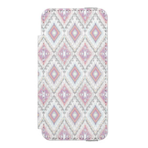 Capa Carteira Incipio Watson™ Para iPhone 5 Teste padrão asteca geométrico abstrato