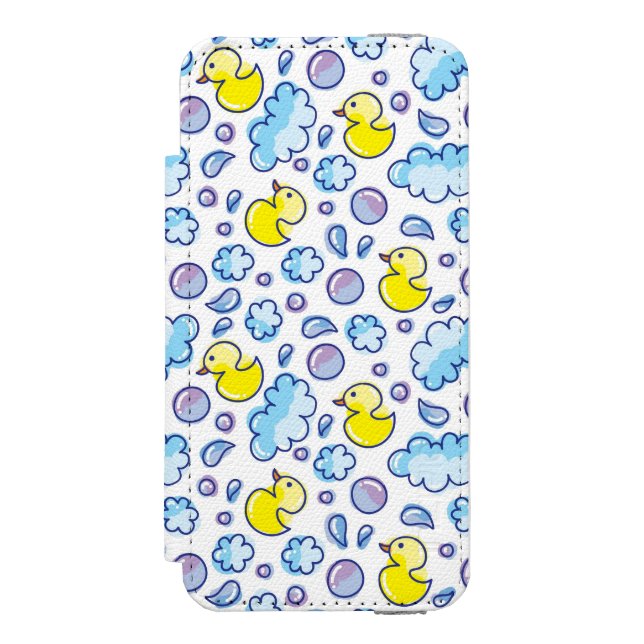 Capa Carteira Para iPhone, Incipio teste padrão da lavagem (Frente do fólio)