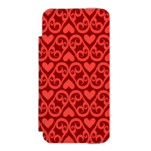 Capa Carteira Incipio Watson™ Para iPhone 5 Teste padrão dos namorados