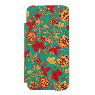 Capa Carteira Incipio Watson™ Para iPhone 5 Teste padrão floral 2