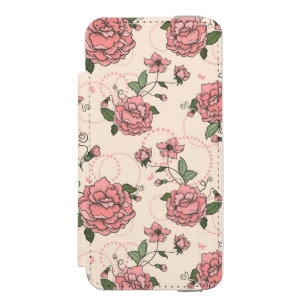Capa Carteira Incipio Watson™ Para iPhone 5 Teste padrão floral 5