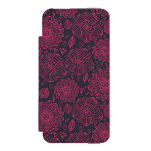 Capa Carteira Incipio Watson™ Para iPhone 5 Teste padrão floral 5