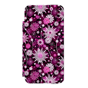 Capa Carteira Incipio Watson™ Para iPhone 5 Teste padrão floral dos namorados