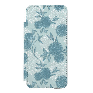 Capa Carteira Incipio Watson™ Para iPhone 5 Teste padrão floral retro 2 2