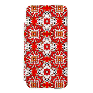 Capa Carteira Incipio Watson™ Para iPhone 5 Teste padrão português do azulejo