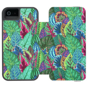 Capa Carteira Incipio Watson™ Para iPhone 5 Um Tecido Felipe Jacobs capas de iphone Coleus