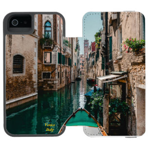 Capa Carteira Incipio Watson™ Para iPhone 5 Veneza Itália Cidade Flutuante