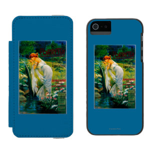 Capa Carteira Incipio Watson™ Para iPhone 5 Vintage PosterEurope de Societa Termale Italiana