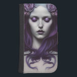 Capa Carteira Para Samsung Galaxy S4 A Violeta Palid<br><div class="desc">Uma mulher bonita que mente no sono eterno,  à espera daquela que a despertará no mundo mais uma vez.</div>