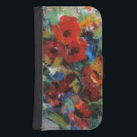 Capa Carteira Para Samsung Galaxy S4 Abertura da Cor II<br><div class="desc">Floral</div>