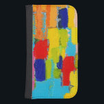 Capa Carteira Para Samsung Galaxy S4 Abstrato Fantastico Pintura de Kris Taylor<br><div class="desc">Kris Taylor usou pinceladas pesadas para criar esta fantástica pintura de abstrato. As cores parecem estar prontas para saltar da impressão e para a parede. Peça sua cópia hoje!</div>