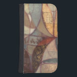 Capa Carteira Para Samsung Galaxy S4 Abstrato Floral Leaf Painting de Norman Wyatt<br><div class="desc">padrões de folhas florais abstrato povoam esta pintura de Norman Wyatt. A coloração escura da peça ajuda ainda mais a pop de porções douradas,  dando vida à obra. Isso seria um presente excelente para alguém que ama arte contemporânea!</div>