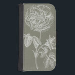 Capa Carteira Para Samsung Galaxy S4 Alivio Floral I<br><div class="desc">Floral</div>