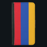 Capa Carteira Para Samsung Galaxy S5 Bandeira Armênio Patriótica<br><div class="desc">A bandeira nacional da Armênia.</div>