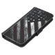 Capa Carteira Para Samsung Galaxy Bandeira Industrial American Patriótica (Base)