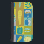 Capa Carteira Para Samsung Galaxy S4 Blocos de vegetais II<br><div class="desc">Decoração de Casa</div>