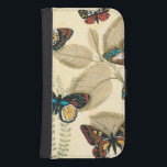 Capa Carteira Para Samsung Galaxy S4 Borboletas Sobre Folhas<br><div class="desc">Se você não sabe o quão belas borboletas são esta pintura vai ajudá-lo a entender. Megan Meagher criou uma bela representação de um grupo de borboletas a deslizar sobre as folhas. Uma peça de arte maravilhosa para colocar em sua casa!</div>