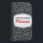 Capa Carteira Para Samsung Galaxy S4 Carteira customizável do caderno Galaxy4S da<br><div class="desc">É hora de ir velha escola com esta caixa customizável da carteira da galáxia 4S de Samsung do caderno da composição! As características de design um cobrir preto e branco clássico do livro da composição de todos infância. Você pode personalizar o caso clicando "personaliza-o" ícone e simplesmente mudança do texto...</div>