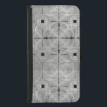 Capa Carteira Para Samsung Galaxy S5 Caso de Wallet Silver Serenade Galaxy<br><div class="desc">A prata é há muito valorizada como um metal precioso. Evocando uma sinfonia harmoniosa de tons de prata, essa imagem digital, criada com fractais, revela uma paisagem sonhadora de padrões entrelaçados e texturas brilhantes. À medida que o olho explora as sutis graduações de tons prateados e a interação de formas,...</div>