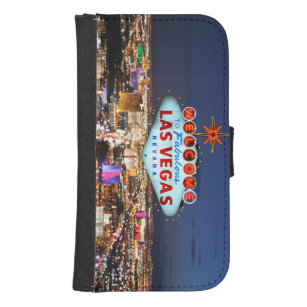 Capa Carteira Para Samsung Galaxy S4 Caso Wallet de Las Vegas
