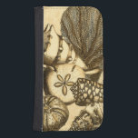 Capa Carteira Para Samsung Galaxy S4 Coleção Neutral de Cascas e Corais<br><div class="desc">Vá para debaixo d'água para explorar o mar com todas essas diferentes criaturas marinhas. Esta peça de arte safra é uma adição perfeita a qualquer amante de anêmonas do mar. Pegue seu impressão de arte hoje em dia em seu produto.</div>