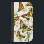 Capa Carteira Para Samsung Galaxy S4 Coloração das borboletas e lagartas<br><div class="desc">Quão mais colorida você consegue? Essa junção de borboletas e lagartas pop com pigmento,  agredindo os olhos com beleza. Pegue seu impressão hoje!</div>