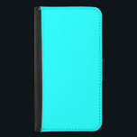 Capa Carteira Para Samsung Galaxy S5 Cor Sólido Azul Neon | Clássico<br><div class="desc">Neon Blue - Apresentando a atração do eterno de Cor Sólida: uma mistura cativante de forma clássica e simplicidade elegante. Esta design é uma celebração do poder e beleza encontrados em um solteiro, uma matiz impressionante. Exustante a sofisticação, o design a cores sólidas abraça a essência do minimalismo, fazer-a uma...</div>