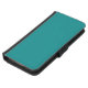 Capa Carteira Para Samsung Galaxy Cor Verde Azul Trendy Teal, (Base)