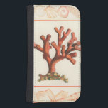 Capa Carteira Para Samsung Galaxy S4 Coral Vermelho com Borda Conch Shell<br><div class="desc">Pegue esta trabalho de arte moderna hoje com fundo creme colorido. Esta peça de arte contém um coral vermelho sombreado que é muito afiado e vívido com uma borda decorativa de concha. É uma obra de arte contemporânea que será perfeita para qualquer tipo de tema náutico que você está tentando...</div>