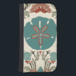 Capa Carteira Para Samsung Galaxy S4 Costeira Damask I<br><div class="desc">Vida marinha</div>