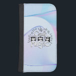 Capa Carteira Para Samsung Galaxy S4 Criar Magia<br><div class="desc">Uma ilustração caprichosa e encantadora encorajando o ato de criar magia.</div>
