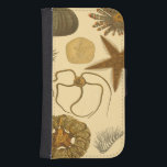 Capa Carteira Para Samsung Galaxy S4 Criaturas do Mar Subaquático<br><div class="desc">Vá por debaixo d'água para explorar o mar com todas essas diferentes criaturas marinhas. Esta obra de arte safra é uma adição perfeita a qualquer amante de anêmonas marinhos. Pegue seu impressão de arte hoje em dia em seu produto.</div>