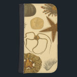 Capa Carteira Para Samsung Galaxy S4 Criaturas do Mar Subaquático<br><div class="desc">Vá por debaixo d'água para explorar o mar com todas essas diferentes criaturas marinhas. Esta obra de arte safra é uma adição perfeita a qualquer amante de anêmonas marinhos. Pegue seu impressão de arte hoje em dia em seu produto.</div>
