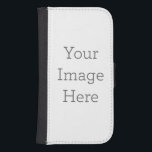 Capa Carteira Para Samsung Galaxy S4 Crie seu<br><div class="desc">Personalize uma mala de carteira - uma na moda, capa de telefone protetora e carteira, tudo em um! A capa é feita para guardar seus pertences essenciais no lado esquerdo e seu Samsung Galaxy S4 no lado direito. Projetado para conveniência, o gabinete fornece acesso de cheio à câmera e a...</div>