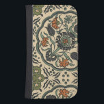 Capa Carteira Para Samsung Galaxy S4 Design Azulejo Floral Persa Decorativo<br><div class="desc">Um design floral decorativo,  este azulejo persa apresenta várias flores diferentes dançando juntas em uma maravilhosa medalha de cor. Conhece alguém que ama flores ou designs de outros países? Este seria o presente perfeito para eles!</div>