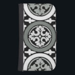 Capa Carteira Para Samsung Galaxy S4 Design de Azulejo de de Rosette para Renascimento<br><div class="desc">Shakespeare adoraria colocar este design decorativo de azulejo de rosetas renascentista em sua casa. Para o comprar um ou comprar dois,  é essa a questão! Para todos os fãs de folhas e designs de folha!</div>
