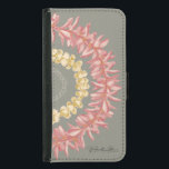 Capa Carteira Para Samsung Galaxy S5 Dia da Lei por Wander com Aloha<br><div class="desc">Celebrando a arte do fazer lei,  compartilhando Aloha através da lei doando e a adorada beleza das flores mais fragrantes do Havaí.</div>