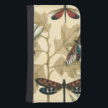 Capa Carteira Para Samsung Galaxy S4 Dragões Coloridos Flutuando Sobre Folhas<br><div class="desc">Grandes libélulas flutuam acima das folhas nesta peça de Megan Meagher. Uma representação atraente da natureza. Certifique-se de colocá-lo na sua parede favorita!</div>