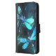 Capa Carteira Para Samsung Galaxy Dragonflies de lago (Esquerda)