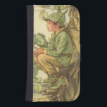Capa Carteira Para Samsung Galaxy S4 Elm Fairy alada em árvore<br><div class="desc">Deve ser difícil ser uma fada de elm. Esta criatura alada do livro de histórias está sentada numa árvore,  demorando alguns minutos para aproveitar o dia. Peça este impressão fantástico hoje!</div>