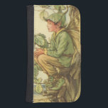 Capa Carteira Para Samsung Galaxy S4 Elm Fairy alada em árvore<br><div class="desc">Deve ser difícil ser uma fada de elm. Esta criatura alada do livro de histórias está sentada numa árvore,  demorando alguns minutos para aproveitar o dia. Peça este impressão fantástico hoje!</div>