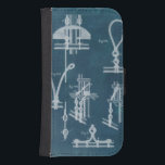 Capa Carteira Para Samsung Galaxy S4 Esquema de Detalhes Náuticos IV<br><div class="desc">Mapas e planos</div>