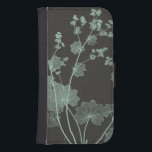 Capa Carteira Para Samsung Galaxy S4 Estudo sobre a Natureza da Casa da Moeda e do Carv<br><div class="desc">Floral</div>