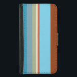 Capa Carteira Para Samsung Galaxy S5 Faixa Sudoeste 23<br><div class="desc">Stripes Sudoeste</div>