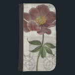 Capa Carteira Para Samsung Galaxy S4 Francês Floral I<br><div class="desc">Floral</div>