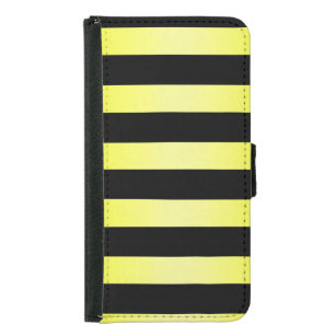 Capa Carteira Para Samsung Galaxy S5 Galaxy S5 Wallet Case (Bumblebee) Stripes