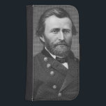 Capa Carteira Para Samsung Galaxy S4 General Ulysses Simpson Grant, gravado após uma<br><div class="desc">Imagem: 182828 general Ulysses Simpson Grant,  gravado após um daguerreotype por Robert E. Whitechurch (1814-c.83) (gravura). Brady,  Mathew (1823-96) (em seguida). Colecção privada,  a coleção de Stapleton.  Arte,  belas artes.</div>