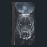 Capa Carteira Para Samsung Galaxy S4 German shepherd Preto<br><div class="desc">German shepherd Preto</div>